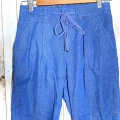 【backnumber】バックナンバー デニムパンツ M リボン カジュアル