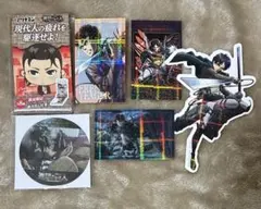 進撃の巨人　エレン　ステッカー　付箋