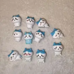 ちいかわ 100均フィギュア 11個セット ハチワレ