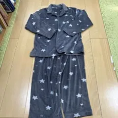 星柄フリースパジャマ上下セット150