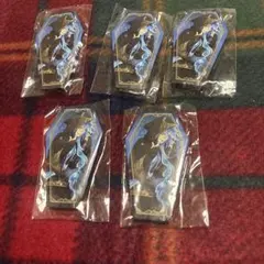 ツイステ　イデア　式典服　棺型缶バッジ　５点セット