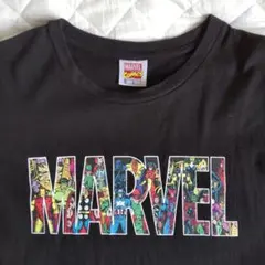 MARVEL グラフィック Tシャツ 黒 ◀Ｌ▶