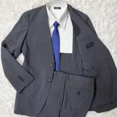 【美品】スーツカンパニー　セットアップスーツ　ウォッシャブル　千鳥格子　M