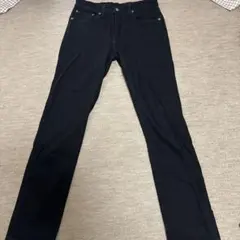 古着　Levi’s 511 ブラックデニム W31 L32 黒 スリム ジーンズ