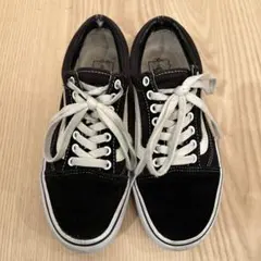 VANS Old Skool ブラック ホワイト スニーカーのサムネイル