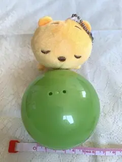 安心メルカリ便　Disney プーさん　マスコット ぬいぐるみ　スヤスヤ　寝顔