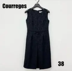 Correges ひざ丈ワンピース 38サイズ 女性のサムネイル