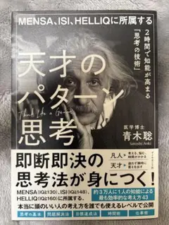美品　MENSA、ISI、HELLIQに所属する 天才のパターン思考