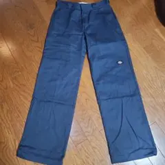 Dickies ネイビー　ダブルニー　30×32