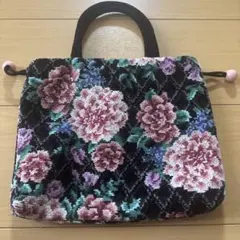 FEILER 花柄 トート巾着バッグ