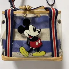 サマンサタバサデズニー　Disney ミッキーマウス クリアバッグ