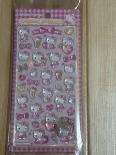 【正規品】サンリオ　キティ ピンク　ボンボンドロップ シール　第2弾