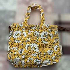 L'OCCITANE 花柄ミニトートバッグ　ロクシタン