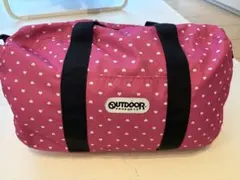 OUTDOOR PRODUCTS ピンク ハート柄 ボストンバッグのサムネイル