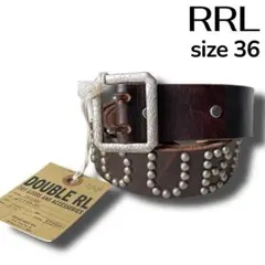 Double RL ダブルアールエル RRL スタッズベルト - メルカリ