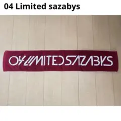 04 Limited sazabys - タオル 赤