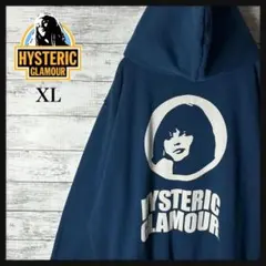 3947M【美品・XL】ヒステリックグラマー☆ヒスガール サークルロゴ パーカーのサムネイル