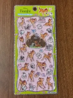 バンビ　プチドロップステッカー