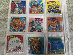 ガムラツイスト　ラーメンばあ　昭和レトロシール 9枚まとめ売り