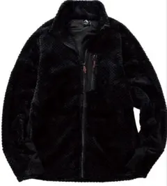 ダイヤフリース 裏アルミジャケット　ブラック