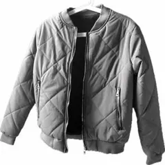 MA-1 裏ボア フライトジャケット アウター グレー XXS