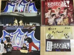 M!LK 好きすぎて滅/爆裂愛してる　CD ステッカー 2L版写真