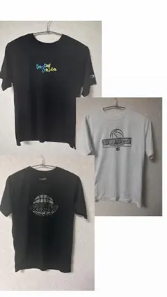 バスケットボールTシャツ 3枚セット