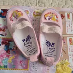 いちご様　ディズニー 上履き ピンク ラプンツェル