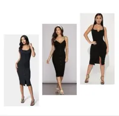 ANAP リブニットキャミワンピース Zara H&M fashion nova