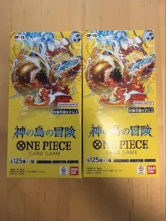 ワンピースカード 神の島の冒険 2BOX テープカット - メルカリ