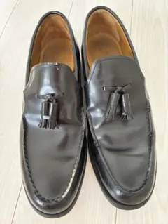 REGAL タッセル付きローファー 黒