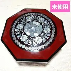 韓国 朝鮮半島系 螺鈿細工 菓子器 黒塗り 葡萄柄 - メルカリ