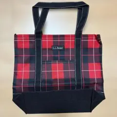 L.L.Bean タータンチェック柄トートバッグ LEE 2015年 付録のサムネイル