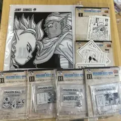 一番くじ　ドラゴンボール　クリアファイル　ステッカー　アクスタ