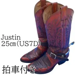 箱付き 激レア 70s justin ウエスタンブーツ - メルカリ