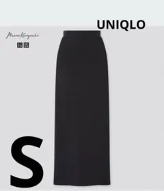 UNIQLO ユニクロ マメクロゴウチ エアリズムコットンスリットスカートS 黒