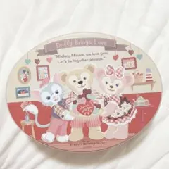 ディズニーシー アソートクッキー缶 ダッフィー シェリーメイ ジェラトーニ