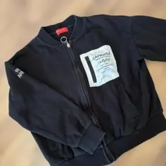 repipi armario 黒 ジップアップジャケット K5