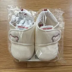 新品　ミキハウス　ファーストシューズ　室内用　伝え歩き　ベビー
