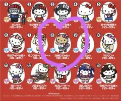 チョコエッグ HelloKittyコラボレーション　平成ギャル