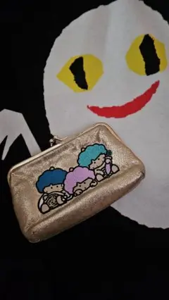 YOOY♡ゴロピカドンSANRIO♡コラボ ゴールドポーチ