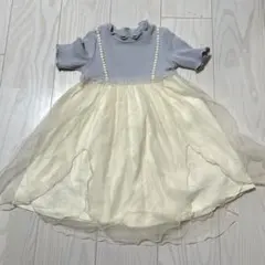 アプレレクール　キッズ女の子　チュールワンピース　110cm