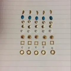 ネイルパーツ300円45個