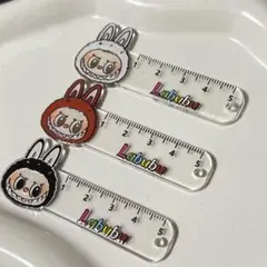 【1個100円】ものさしラブブチャーム