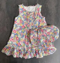 Ralph Lauren 花柄ワンピース ブルマセット 80cm 女の子のサムネイル