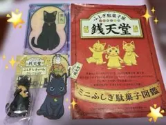 ★ ふしぎ駄菓子屋 銭天堂　墨丸　チャーム マスコット トレカ セット ★