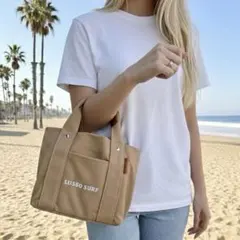 大人気★マルチポケットトートバッグ★ LUSSO SURF キャンバストートのサムネイル
