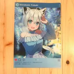 ホロライブ 白上フブキ クリアファイル ローソン限定