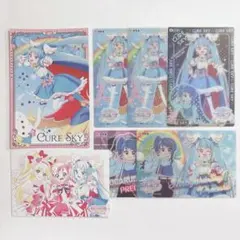 ひろがるスカイ!プリキュア キュアスカイ ポストカード キラキラクリアカードガム