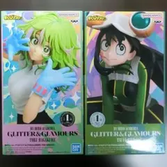 『匿名配送』ヒーローアカデミア Glamours 葉隠透 蛙吹梅雨 フィギュア